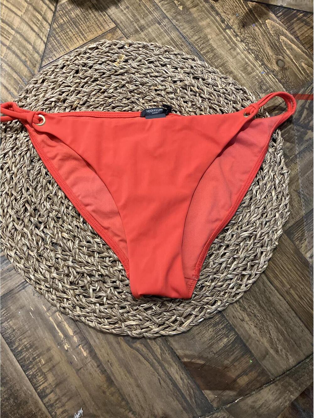 NWT Hiedi Klune Henderson Orange Bikini Bottom Swimwear